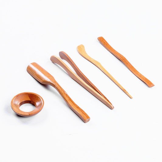 Bamboo Five-piece Tea Spoon Accessories